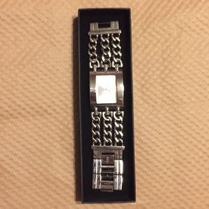 Stunning GUESS multi-chain bracelet watch